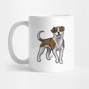 American Bulldog - Brown and White Mug